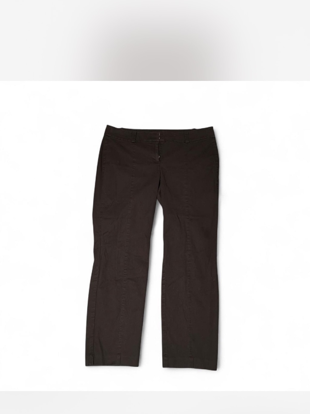 Classic Straight-Leg Pants in Black
